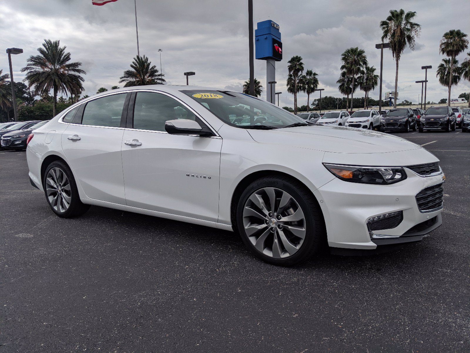 New 2018 Chevrolet Malibu Premier 4D Sedan In Plant City #JF272377 ...